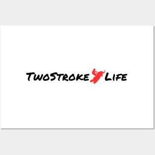 2 Stroke Life Snowmobile snow mobile two stroke Posters and Art